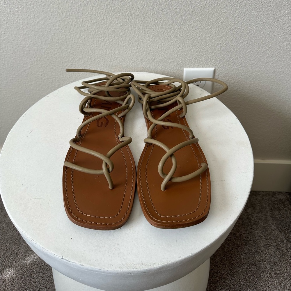 Mango Wrap Sandals